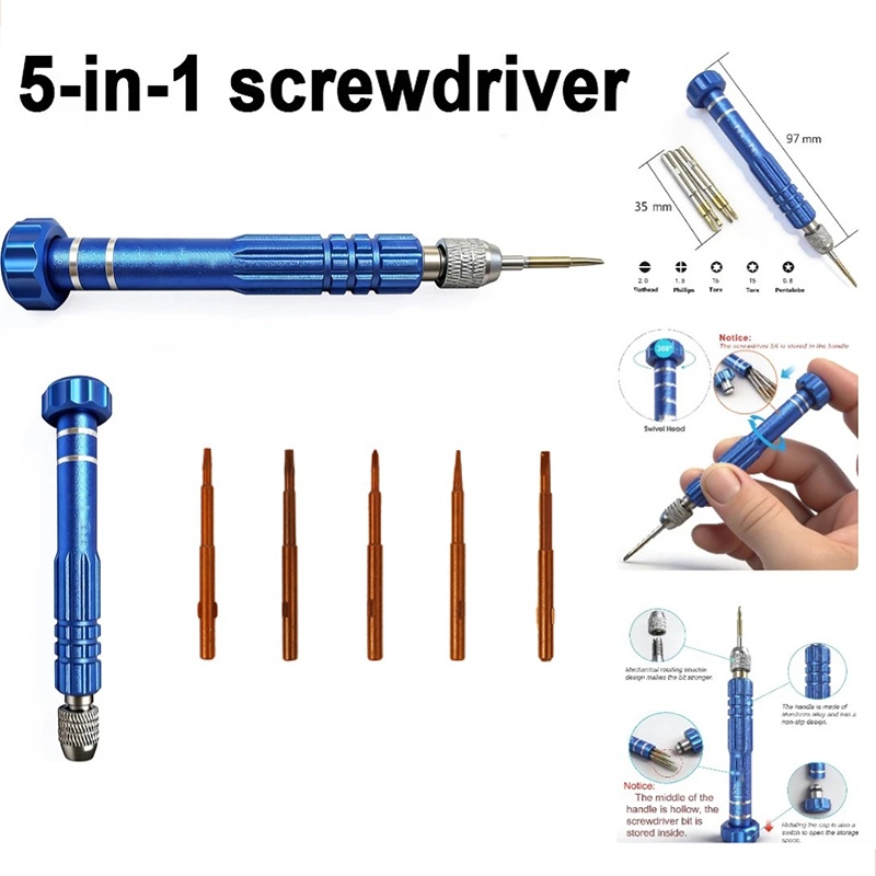 Electronics Repair Tool Kit - 5 in 1 휴대폰 수리 키트