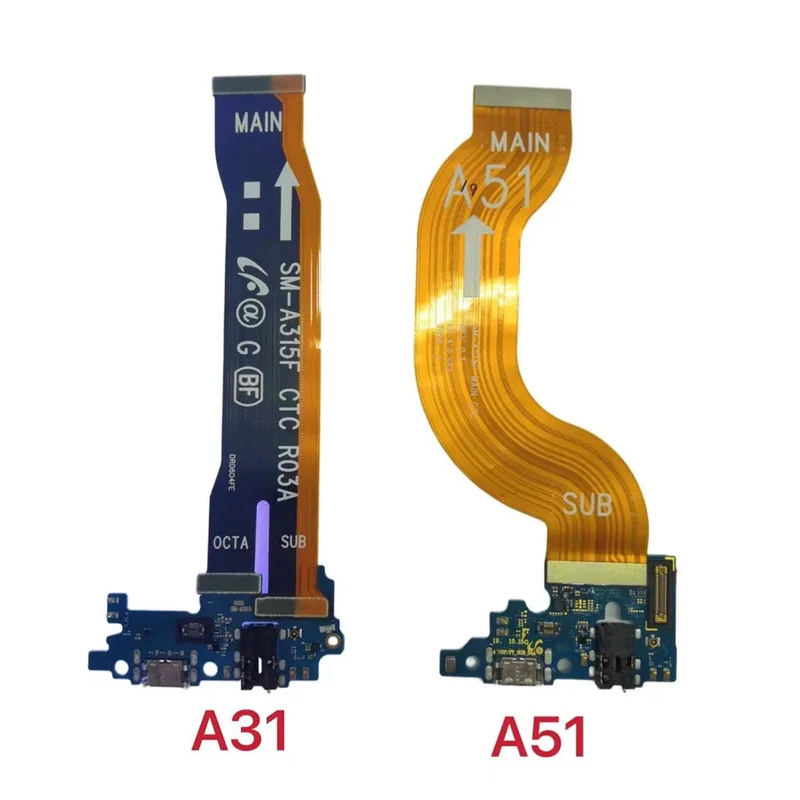 Charging Port Flex - 삼성 A51 A515 A71 A715 A31