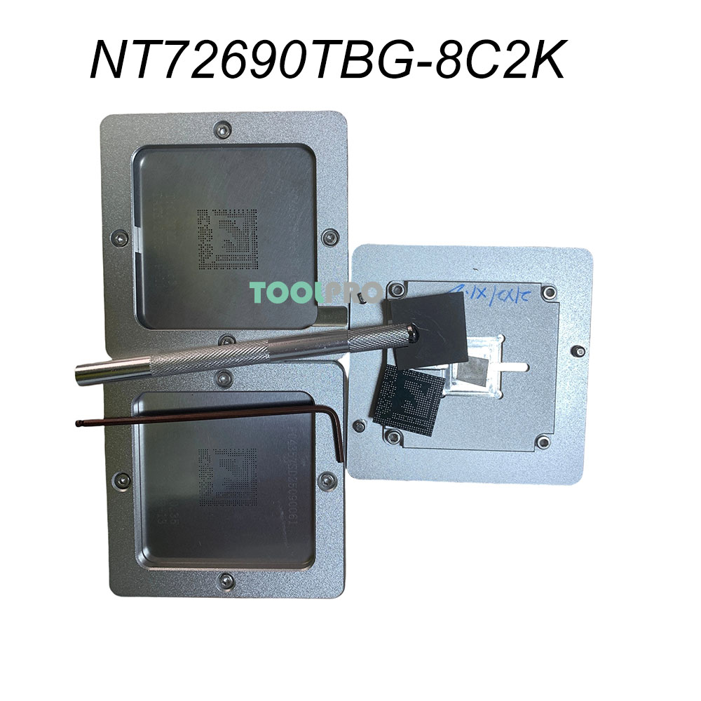 Electronics Repair Tool Kit - NT72690TBG-8C2K BGA 칩 82*82mm 정밀 정확한
