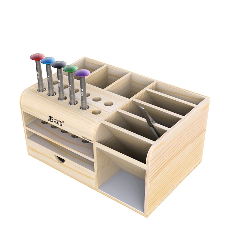 Toolguide 나무 보관 상자 스크루 드라이버 족집 - Electronics Repair Table 리뷰 및 가격