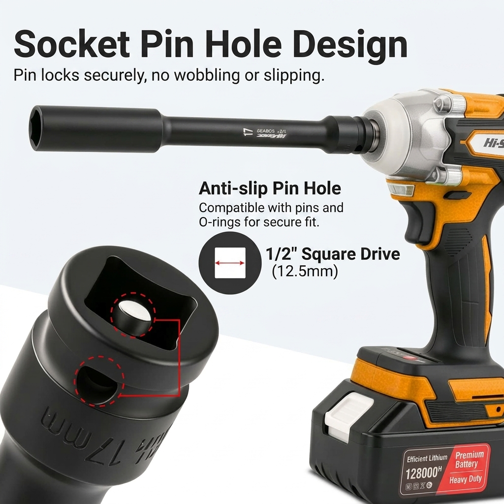 1/2인치 드라이브 초장형 임팩트 소켓 200mm CR - Electronics Repair Equipment 리뷰 및 가격