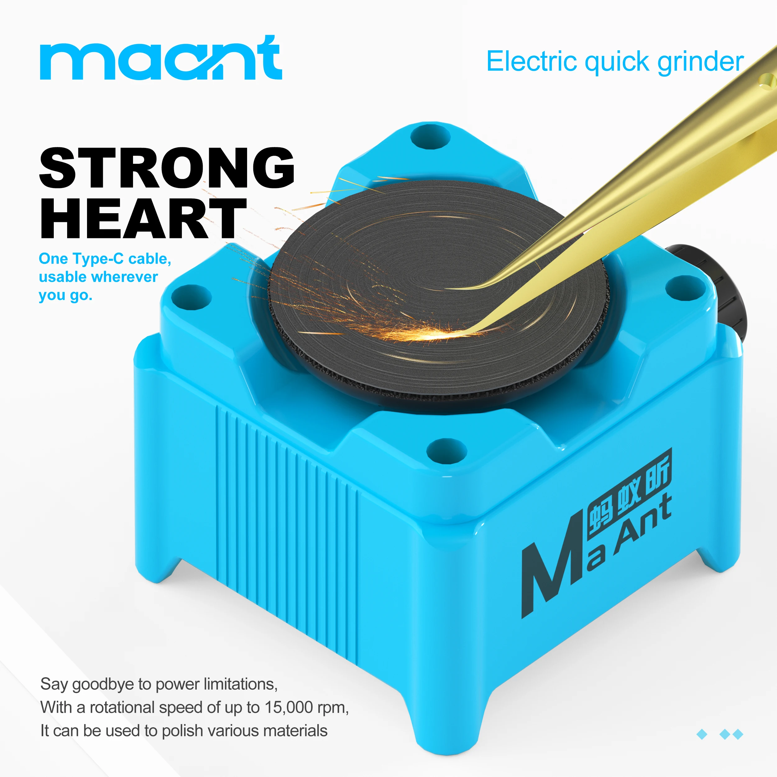 MaAnt KM1 전동 그라인더, 7000~15000  - Electronics Repair Tools 리뷰 및 가격