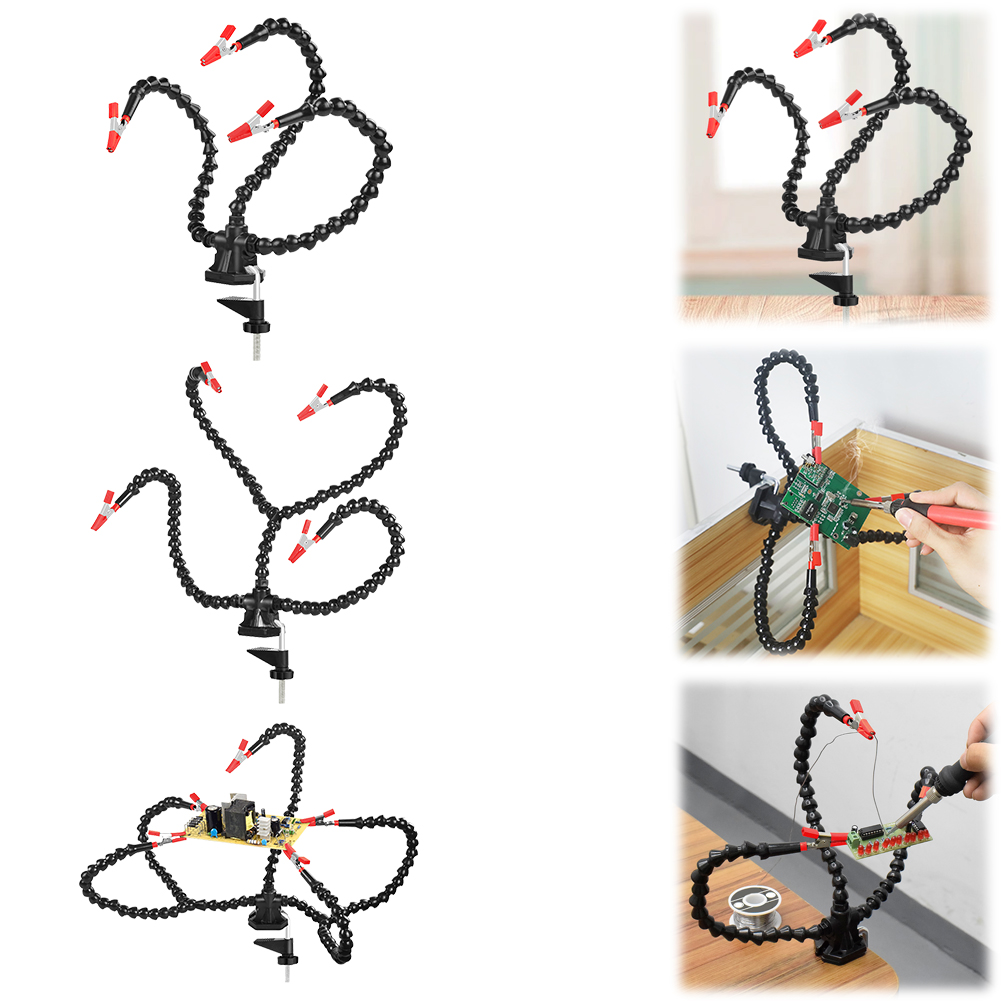 데스크 클램프 납땜 세 번째 손 도구 3/4/5 Pcs - Electronics Repair Tools 리뷰 및 가격