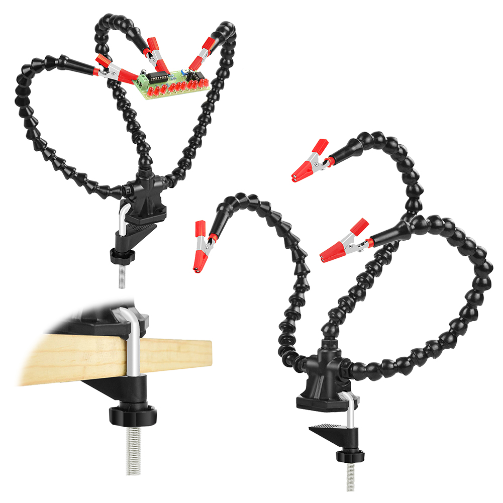 데스크 클램프 납땜 세 번째 손 도구 3/4/5 Pcs - Electronics Repair Tools 리뷰 및 가격