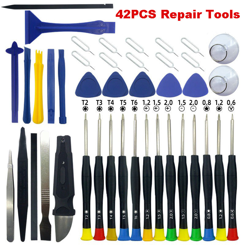 22/34/40/42 in 1 휴대폰 수리 도구 키트  - Electronics Repair Equipment 리뷰 및 가격