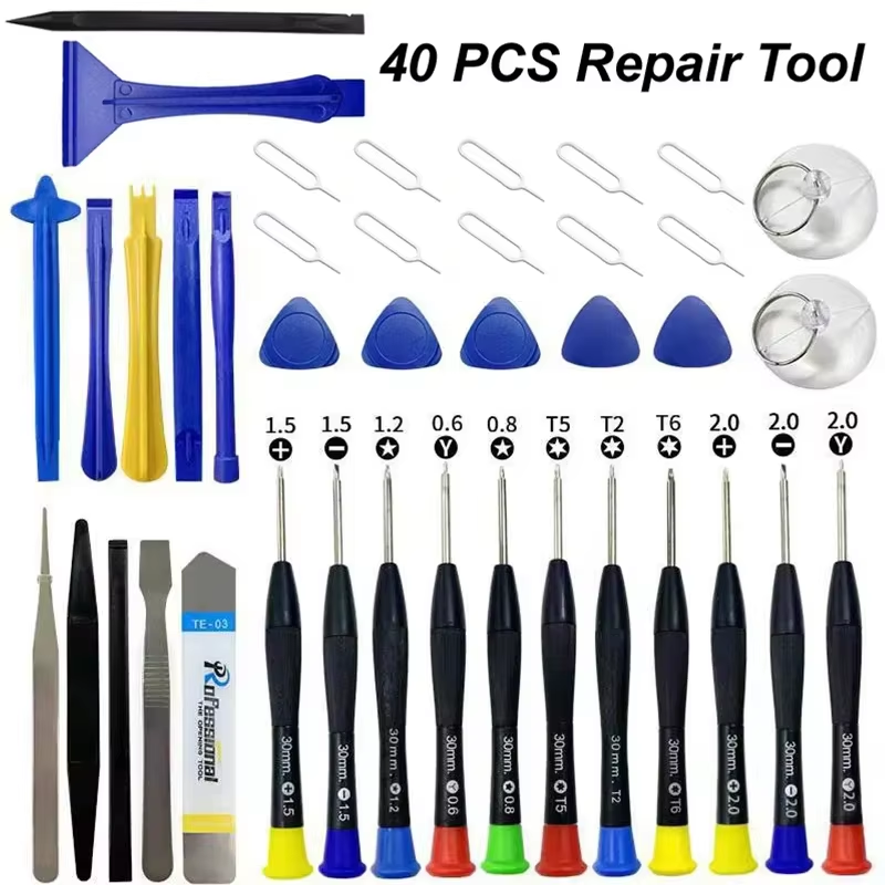 22/34/40/42 in 1 휴대폰 수리 도구 키트  - Electronics Repair Equipment 리뷰 및 가격
