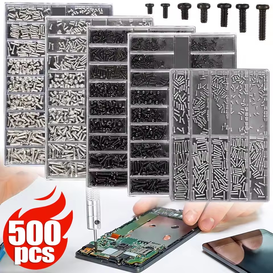 500개 노트북 나사 세트 교체용 18가지 크기 컴퓨터 - Electronics Repair Book 리뷰 및 가격