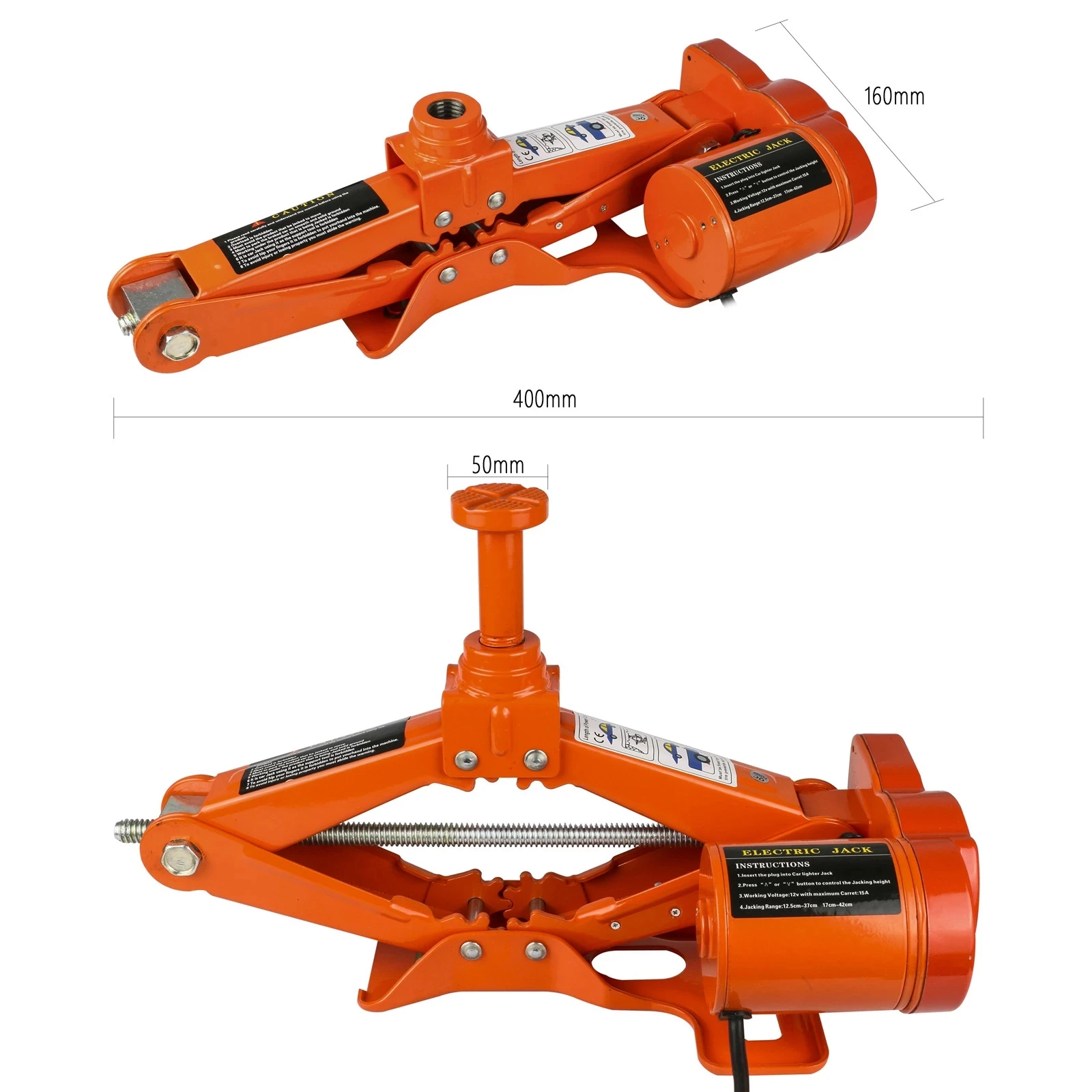 1 세트 휴대용 DC 12V 자동차 잭 3Ton 전기  - Electronics Repair Equipment 리뷰 및 가격
