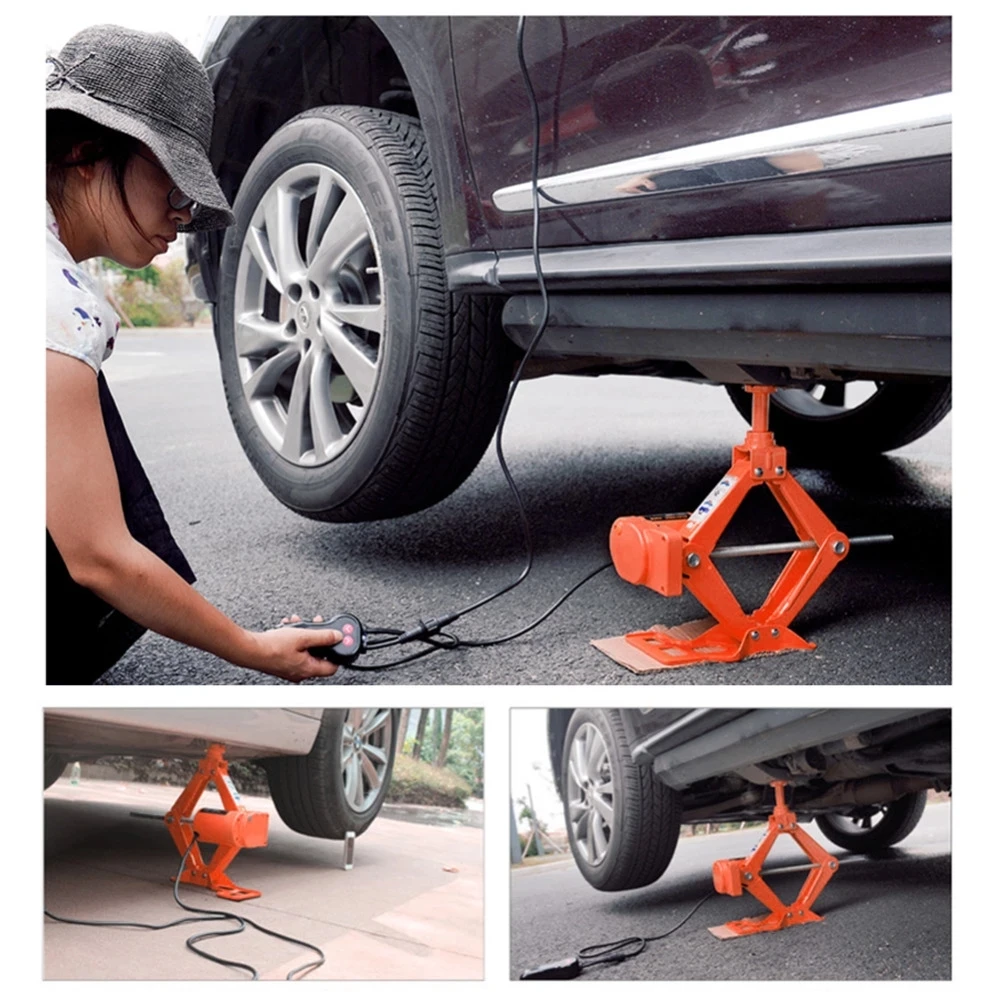 1 세트 휴대용 DC 12V 자동차 잭 3Ton 전기  - Electronics Repair Equipment 리뷰 및 가격