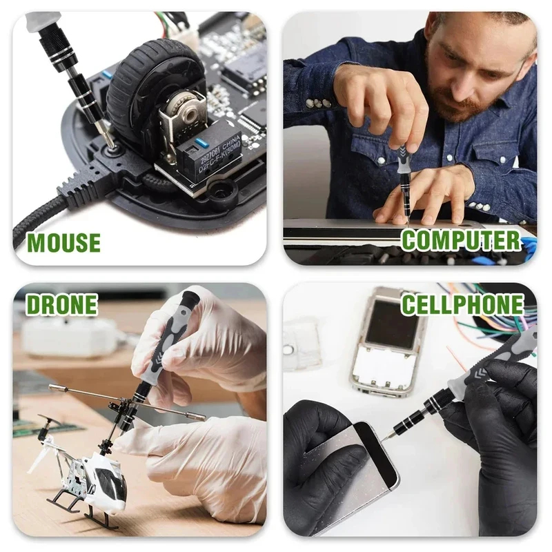 휴대용 115in1 자석식 스크류드라이버 세트 미니 정 - Electronics Repair Equipment 리뷰 및 가격
