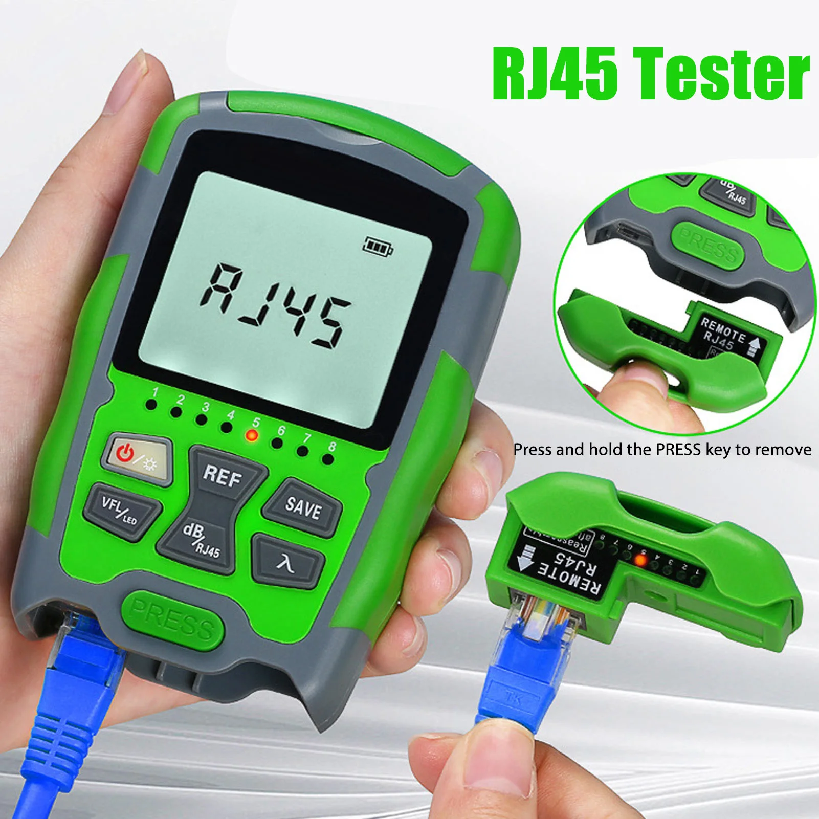 USB 충전 케이블이 포함된 적색광 광케이블 파워 테스 - Usb Ammeter Tester 리뷰 및 가격
