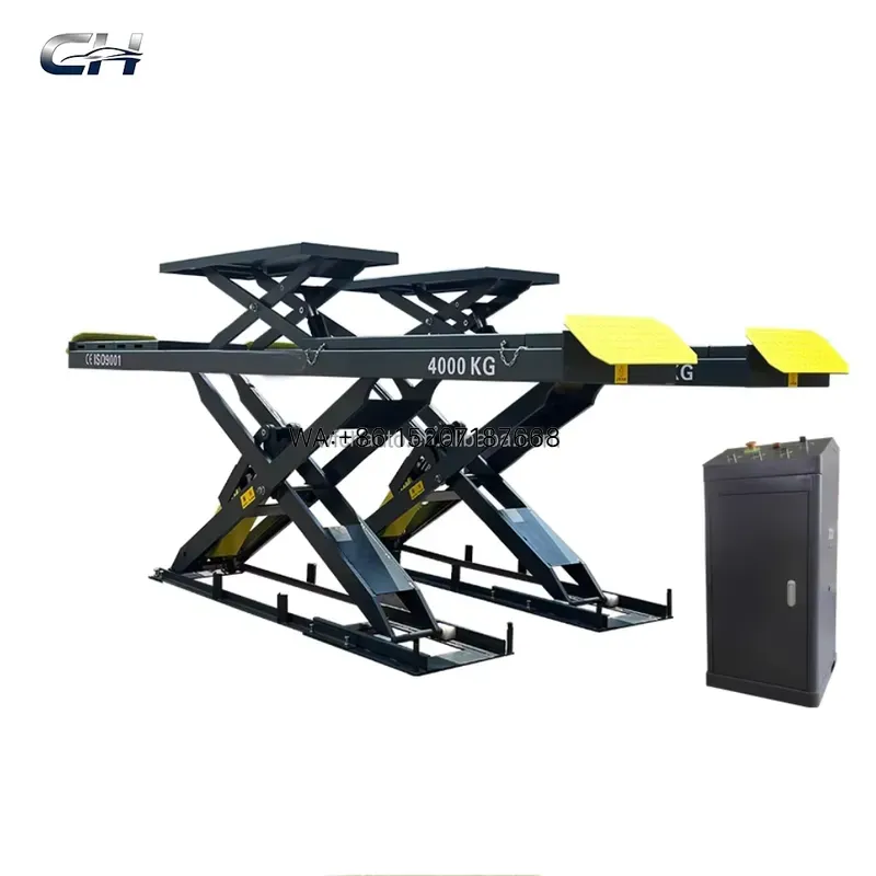 청하오 휴대용 2포스트 4000kg 시저 리프트 차량용 - Electronics Repair Garage 리뷰 및 가격