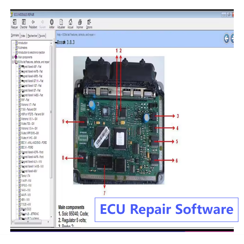 2023 ECU 수리 소프트웨어 ECU 모듈 수리 핀아 - Electronics Repair Book 리뷰 및 가격