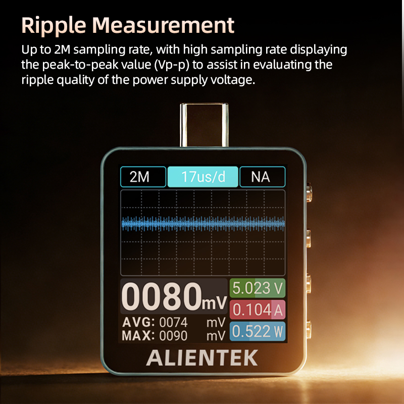 ALIENTEK C2 타입 C USB 테스터 고속 충전 - Usb Ammeter Tester 리뷰 및 가격