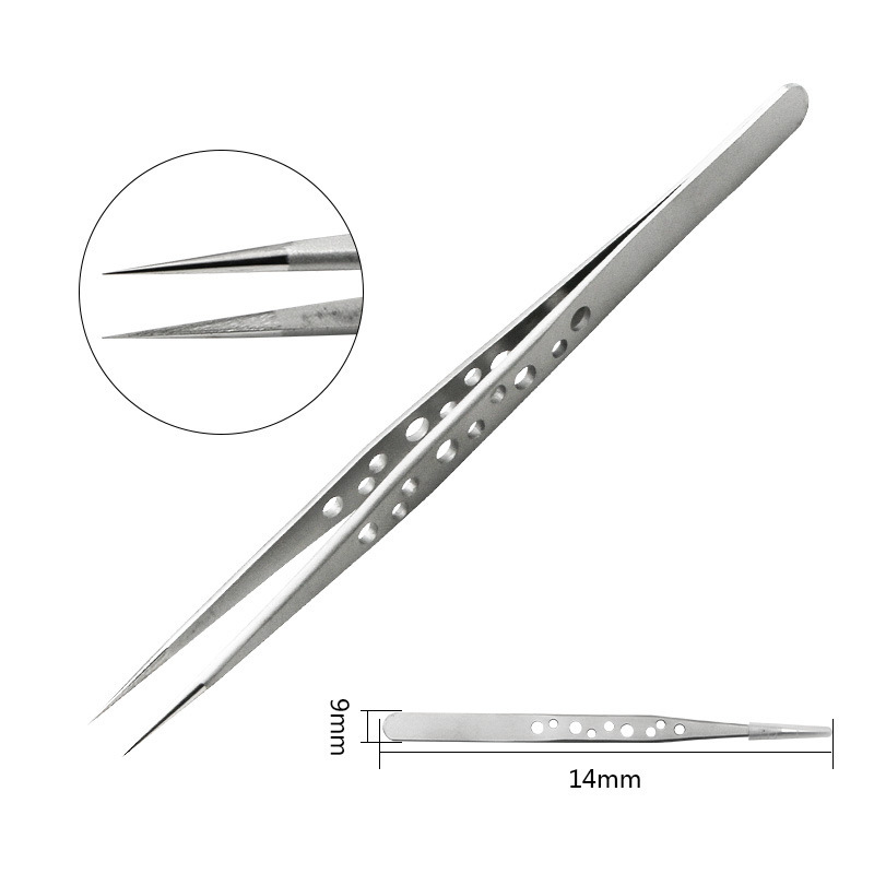 전자 산업용 핀셋 정전기 방지 곡선 스트레이트 팁 정밀 - Electronics Repair Tool Kit 리뷰 및 가격