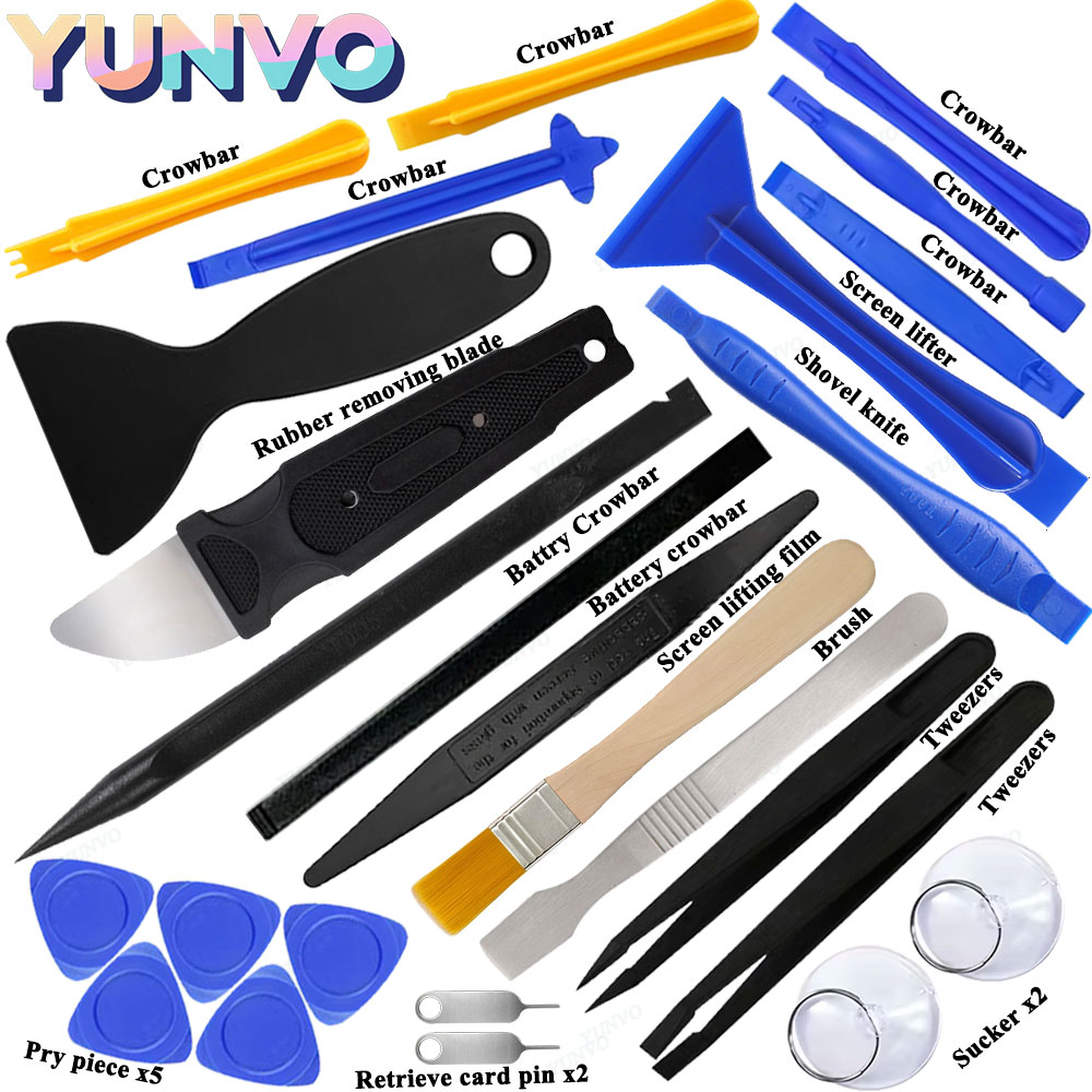 범용 스크린 개봉 도구 키트, 아이폰, 휴대폰 및 노트 - Electronics Repair Equipment 리뷰 및 가격